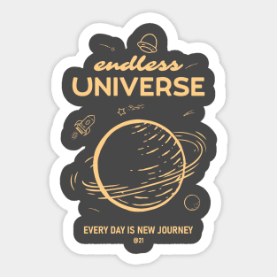 Endless Universe Sticker